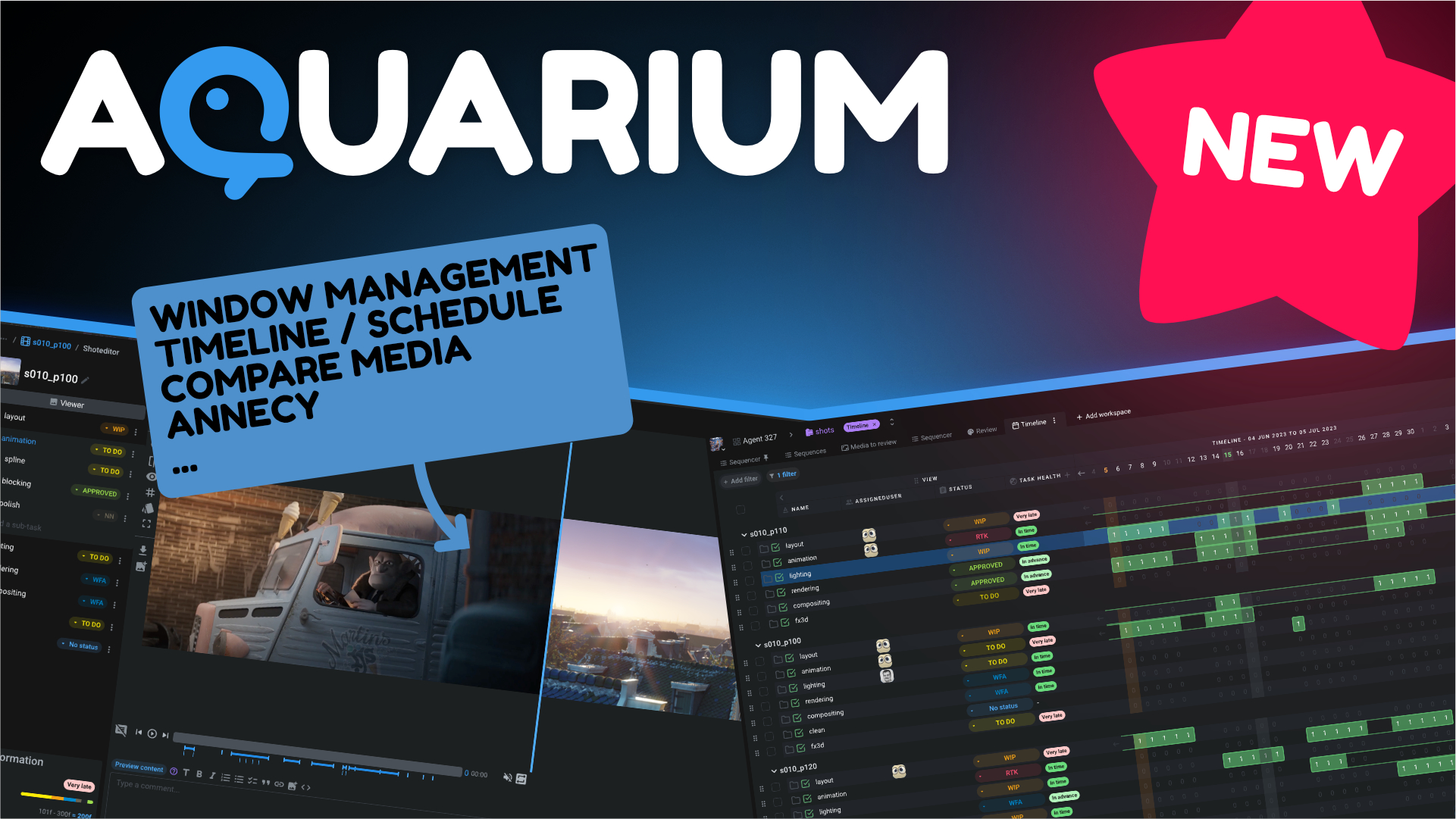 Aquarium's news and Fatfish @ Annecy !