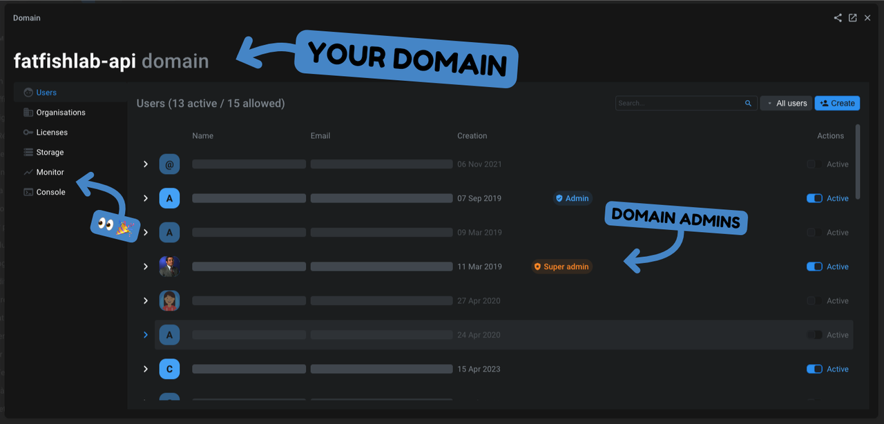 New domain management in Aquarium Studio 4.0