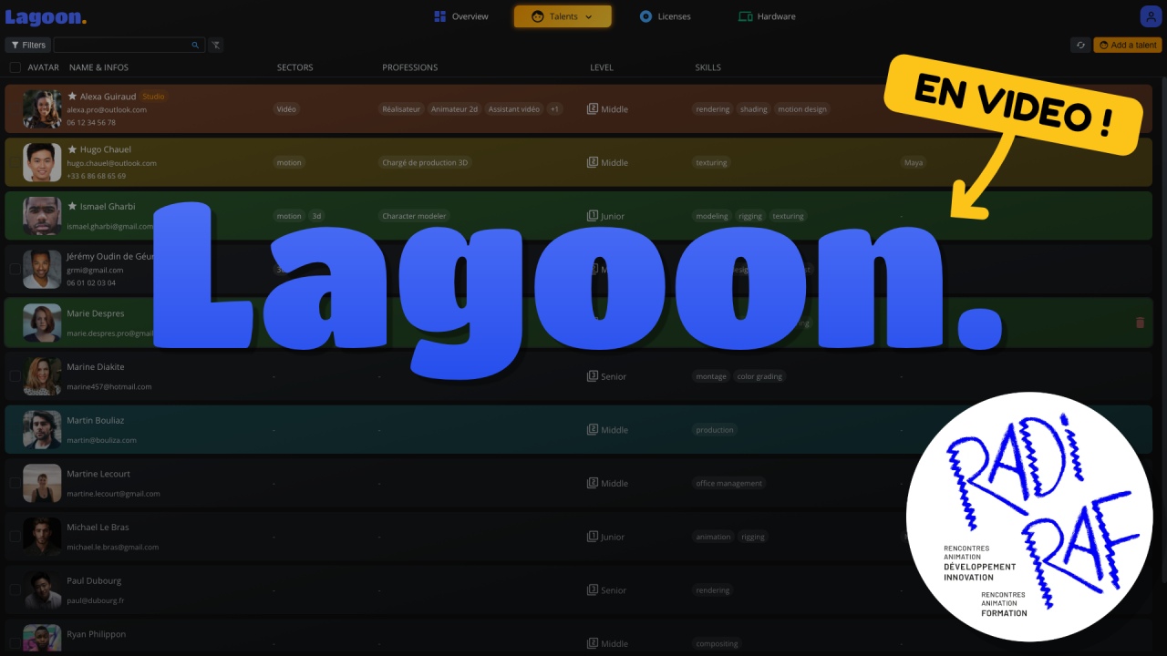 Présentation de Lagoon aux RADI 2023
