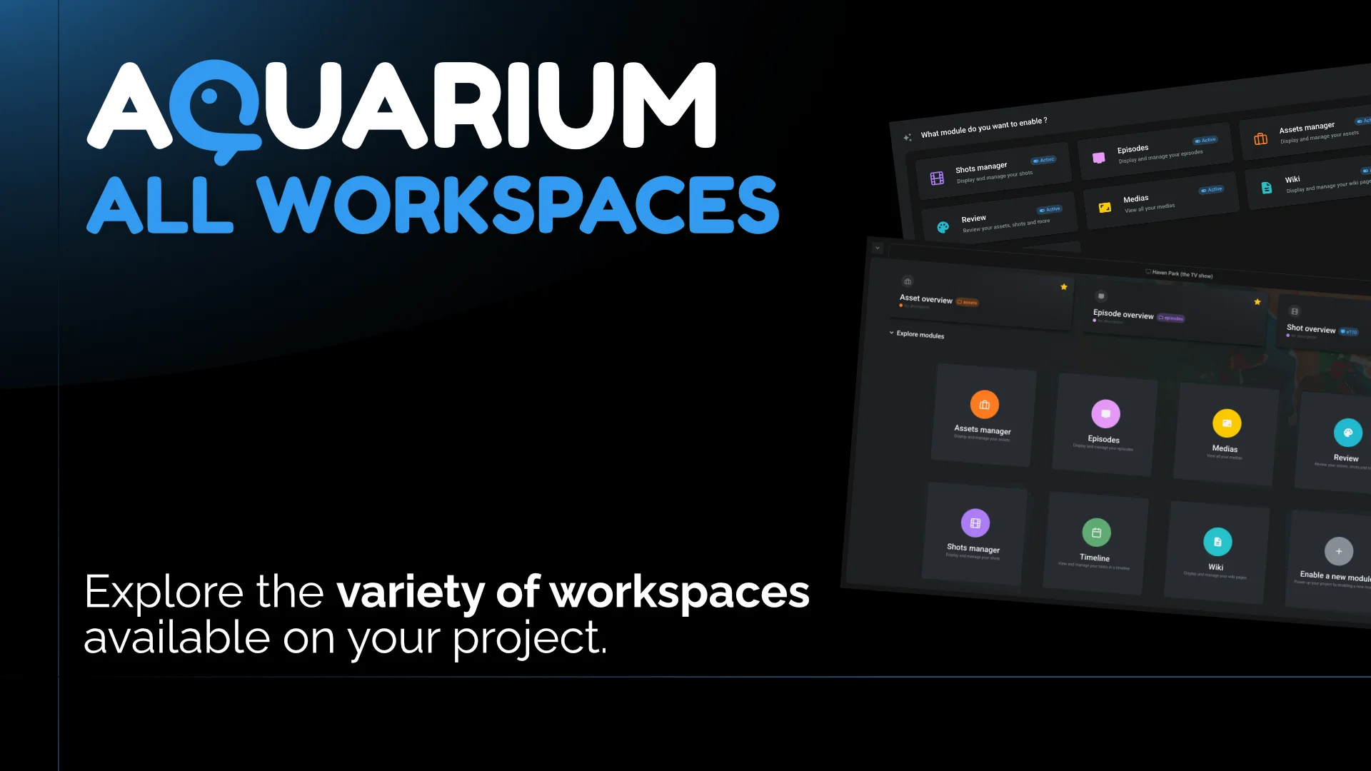 Discover all workspaces types